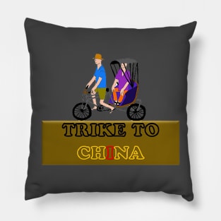 Trike China - Three - Wheeled Cycle Pillow