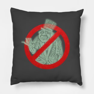 Beware of Hitchhiking Ghosts Haunted Mansion Pillow