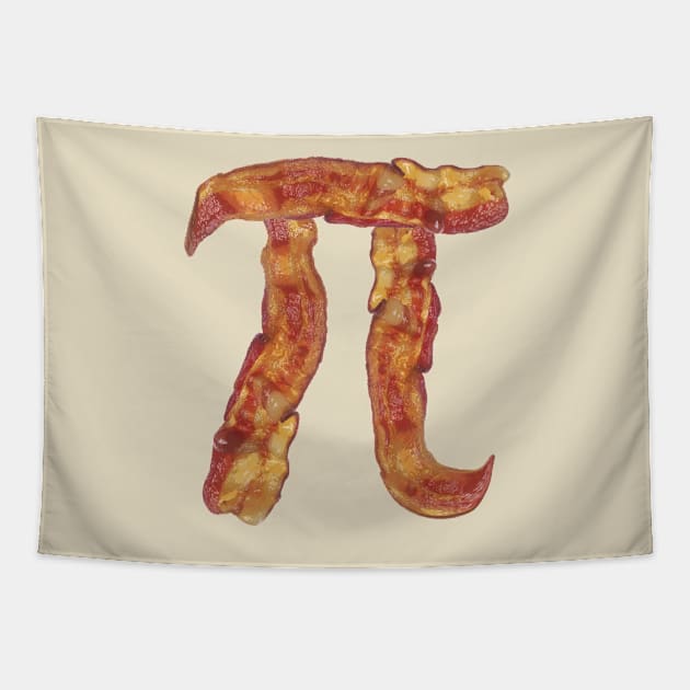 Bacon Pi Tapestry by JerryWLambert