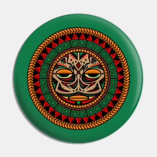 Mandala Polynesian Pin