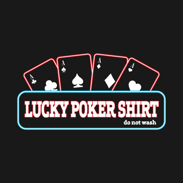 Lucky Poker Tee Tshirt by teespot123