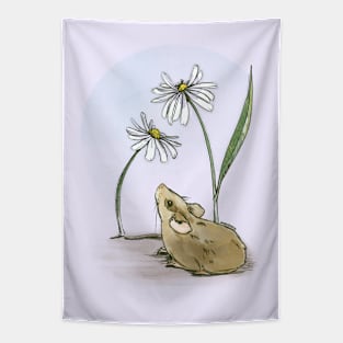 Chamomile Mouse Tapestry