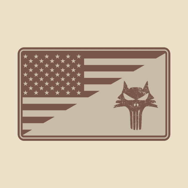 US K9 Handler Patch (desert subdued) by Firemission45