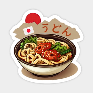 Udon | Japanese cuisine | Traditional Food Magnet