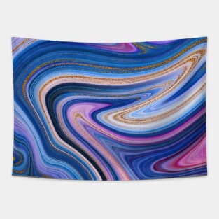 Glitter Liquid Marble 9 Tapestry