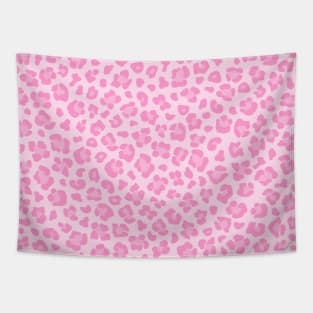 Pink Leopard Skin Pattern Tapestry