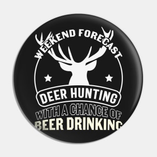 Live Free And Hunt Hard - Big Racks Matter - Funny Deer Buck Hunting Pin