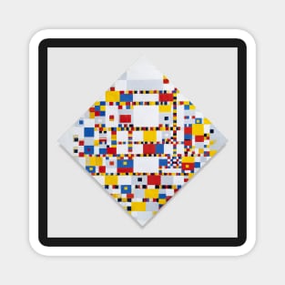 Victory Boogie Woogie by Mondrian Magnet