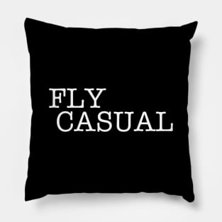 Fly Casual (White) Pillow