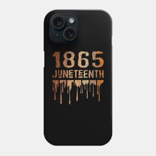 1865 Junenth Melanin Black Pride Melanated 2022 Phone Case