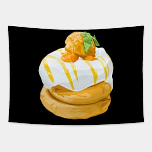 Mango Pancake Tapestry