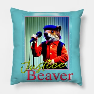 Justice Beaver 2 (pop music star) Pillow