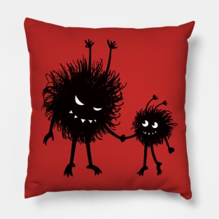 Gothic Mother And Child Evil Bugs Pillow