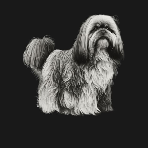 Lhasa apso by KhalidArt