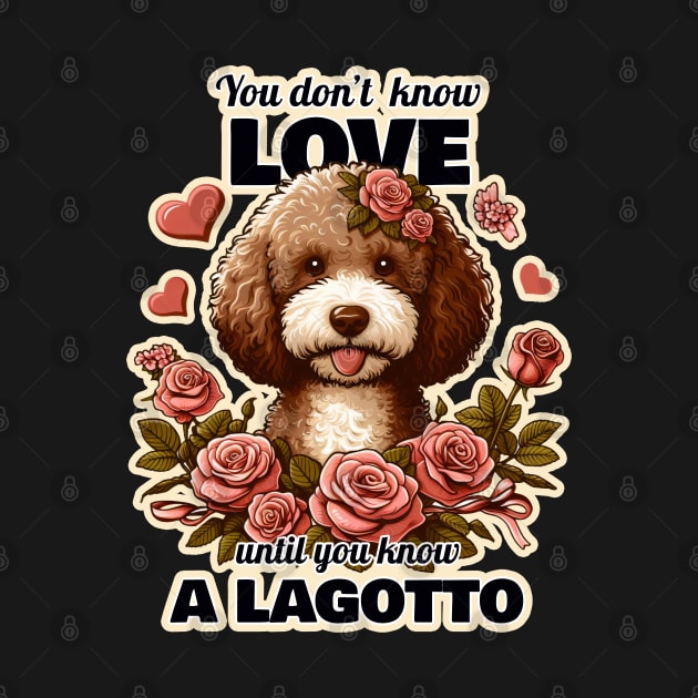 Lagotto romagnolo Valentine's day by k9-tee