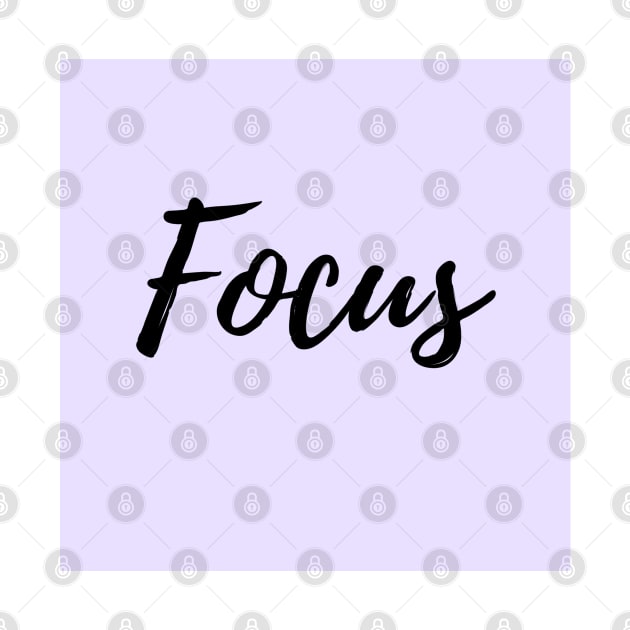 Focus - Lavender Background by ActionFocus