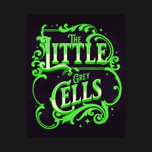 Poirot The Little Grey Cells - Green Palette T-Shirt