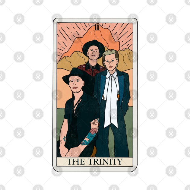 The Trinity Brandi Tarot Card by CMORRISON12345