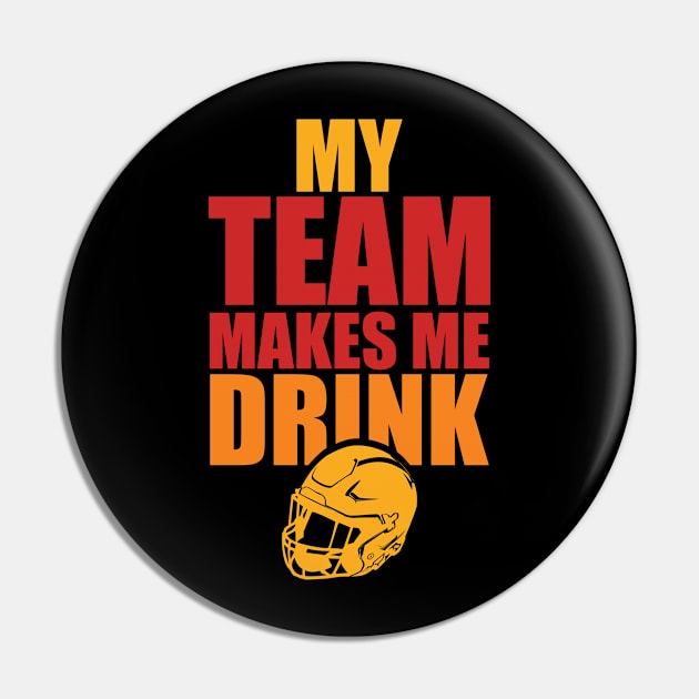 NFL Cleveland Browns Drink Pin by SillyShirts