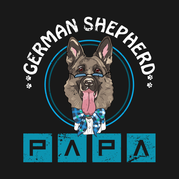 Discover German Shepherd Papa Dog Pet German Shepherd - German Shepherd - T-Shirt