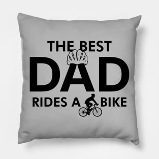 Cycling Dad Best Dad Gift For Cycling Dads Fathers Pillow