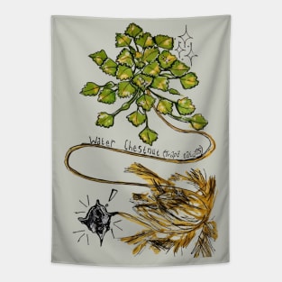 Invasive Water Chestnut Tapestry