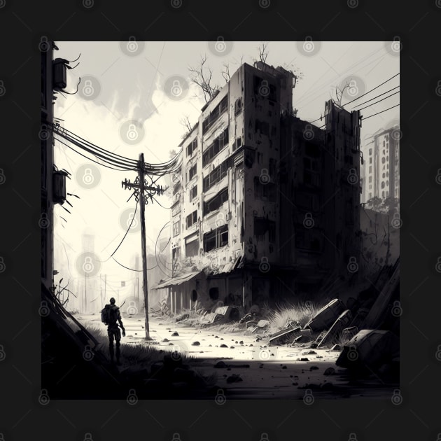 Post apocalyptic Design The last of us style by Buff Geeks Art