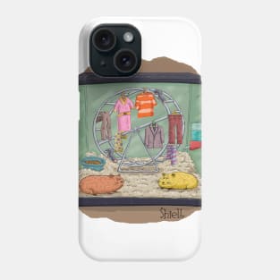 Hamster Wheel Hangers Phone Case