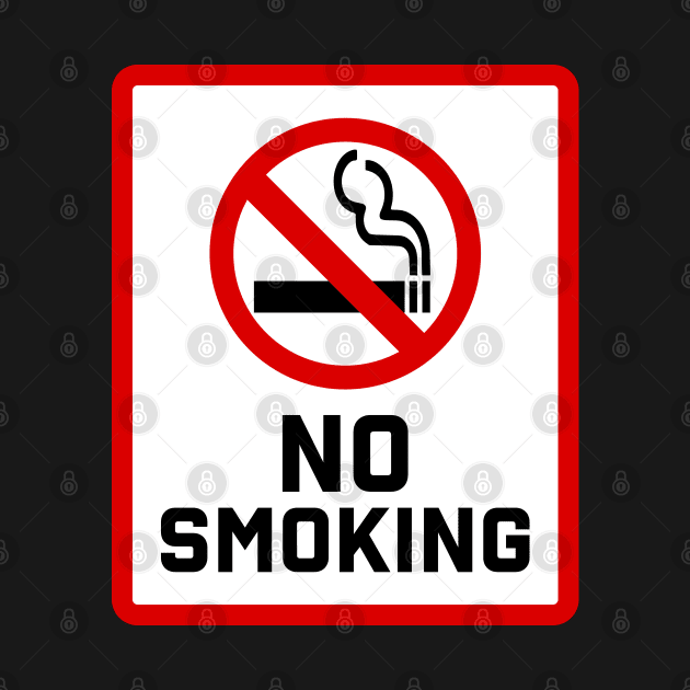 No Smoking by Zakzouk-store