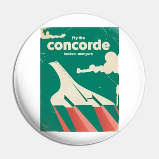 Fly The Concorde Pin