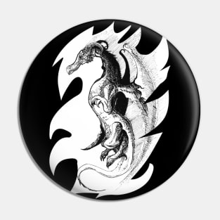 Dragon drawing - ink  - fantasy inspired designs Pin