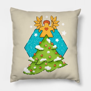 Christmas Meeple Pillow