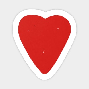 Red heart Magnet