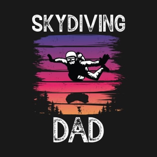 Retro Skydiving Dad T-Shirt