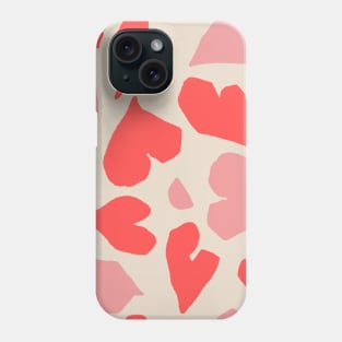 Pink Matisse Hearts Phone Case