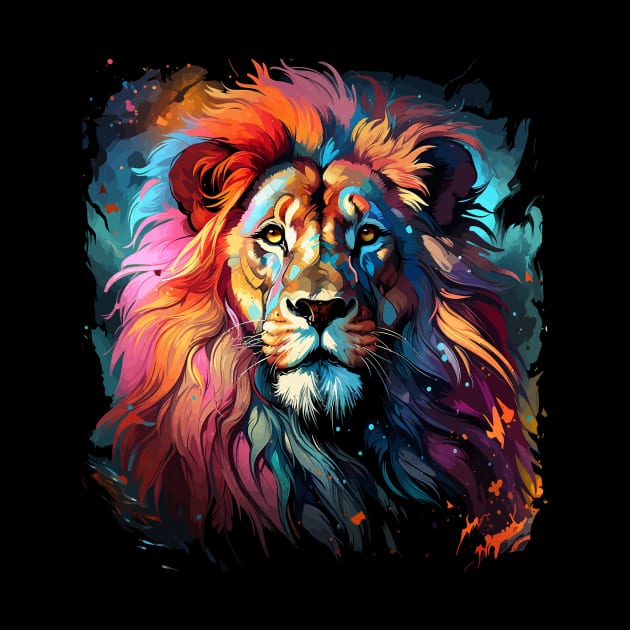 Lion Rainbow by JH Mart