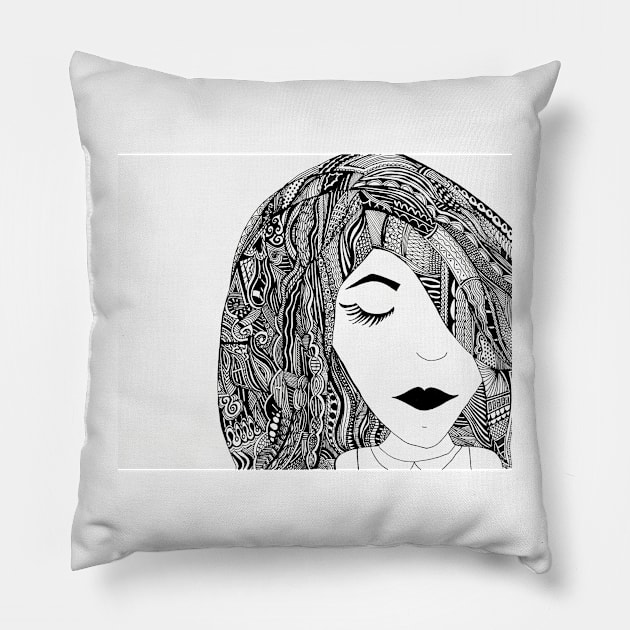 Layla Pillow by lizzyad