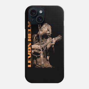 Levon Helm // The Dirt Farmer 80s FanArt Tribute Phone Case