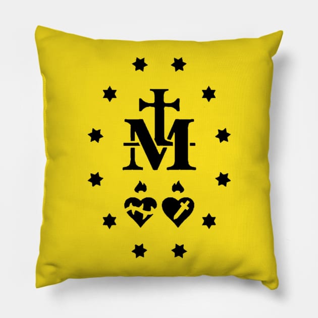 Miraculous Medal Pillow by SenecaReads