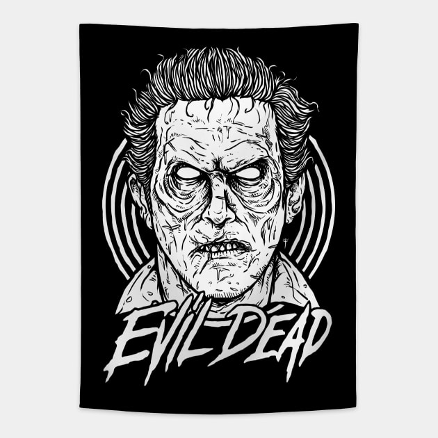 Possessed Ash Tapestry by DesecrateART