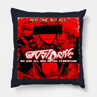 GhostDrive - NEO RETRO CYBERPUNK Pillow