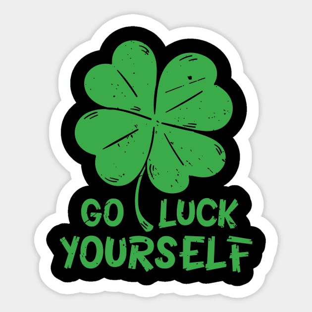 Go Luck Yourself St Patricks Day Gift Tank Top Go Luck Yourself St Patricks Day Gift Tank Top