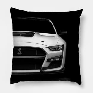 Ford Mustang GT500 - high contrast Pillow
