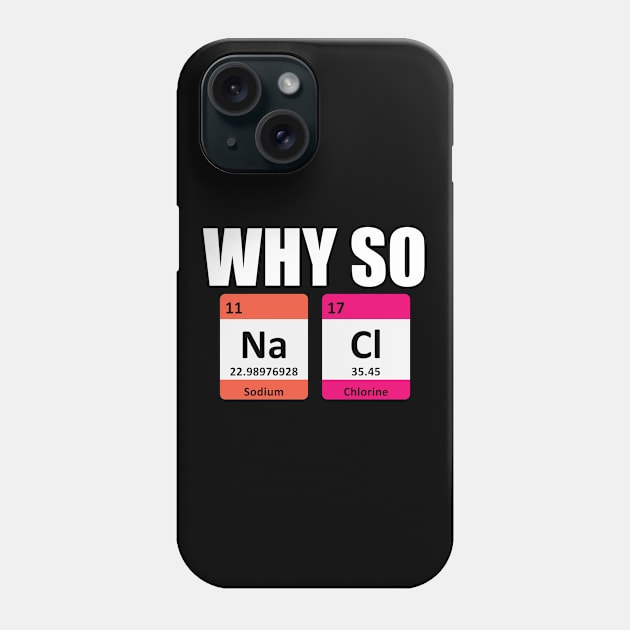 Salty - Why So Salty Phone Case by Kudostees