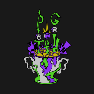 Pot Of Gold (Purple, Green, Gray) T-Shirt