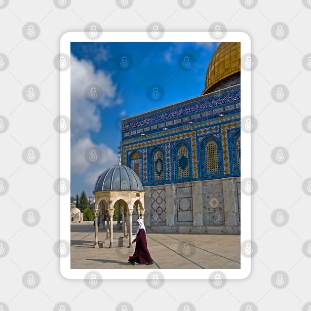 Temple Mount, Jerusalem Magnet by vadim19