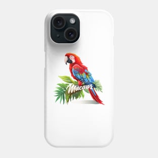 Scarlet Macaws Phone Case