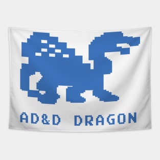 Bad Dragon (blue) Tapestry