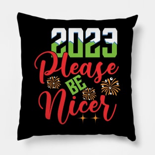 Dear 2023 Please be nicer Pillow