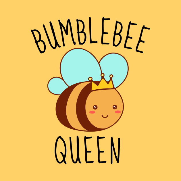 Bumblebee Queen Cute by DesignArchitect